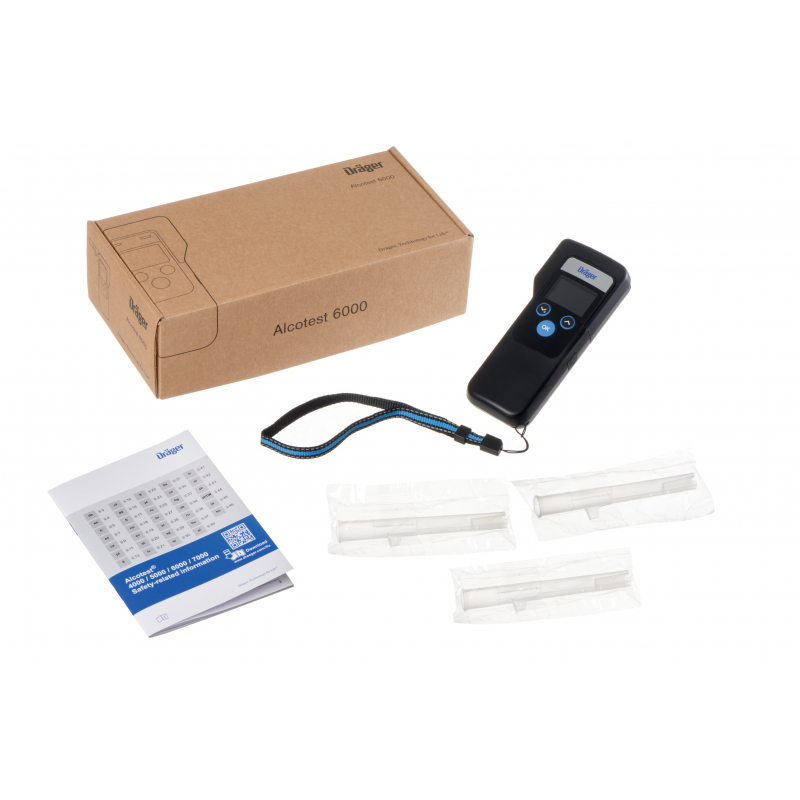 Alkomat marki Dräger Alcotest® 6000 z modułem Bluetooth - obrazek 3