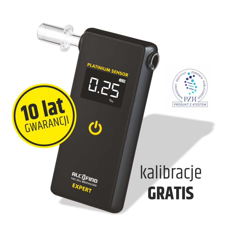 Alkomat AlcoFind EXPERT 10lat Gwarancji + nielimitowane kalibracje - obrazek 2
