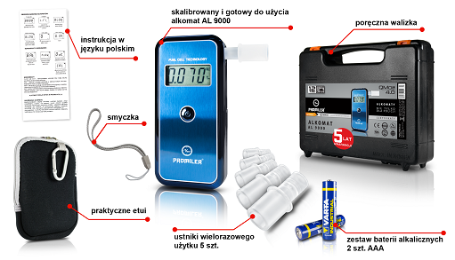 Alkomat AL-9000 marki Promiler - obrazek 2