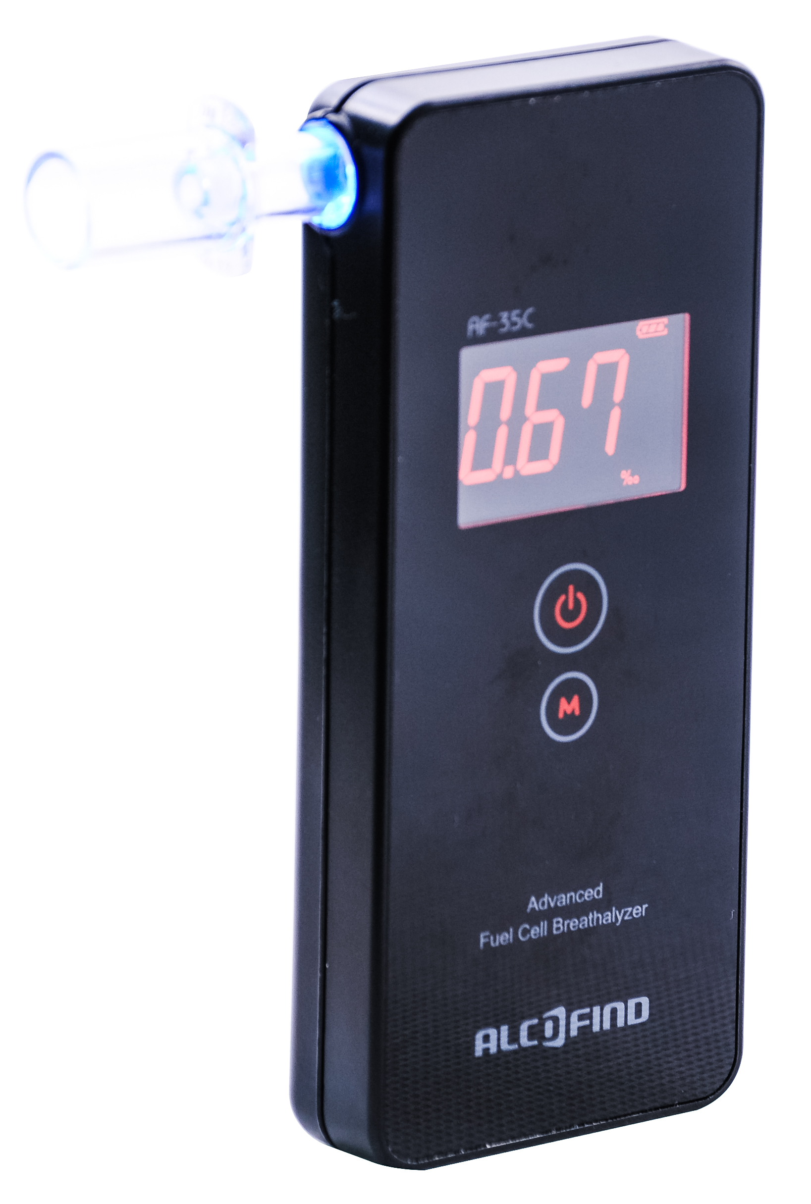 Alkomat elektrochemiczny AlcoFind AF-35C + certyfikat - obrazek 3