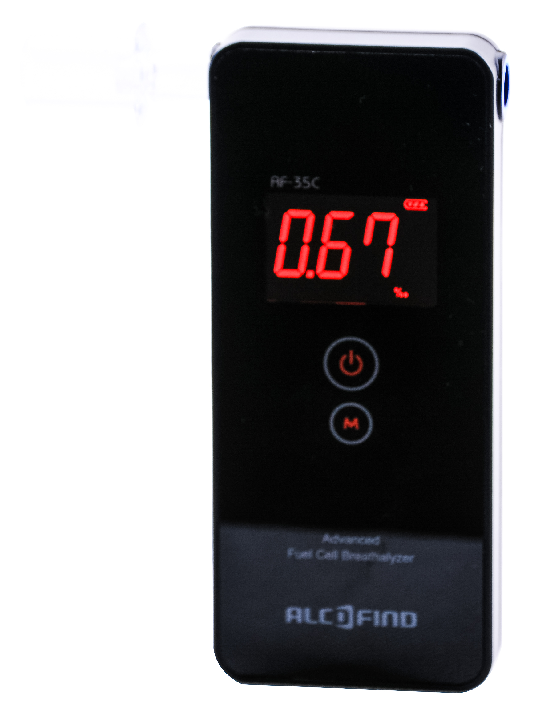 Alkomat elektrochemiczny AlcoFind AF-35C + certyfikat - obrazek 12