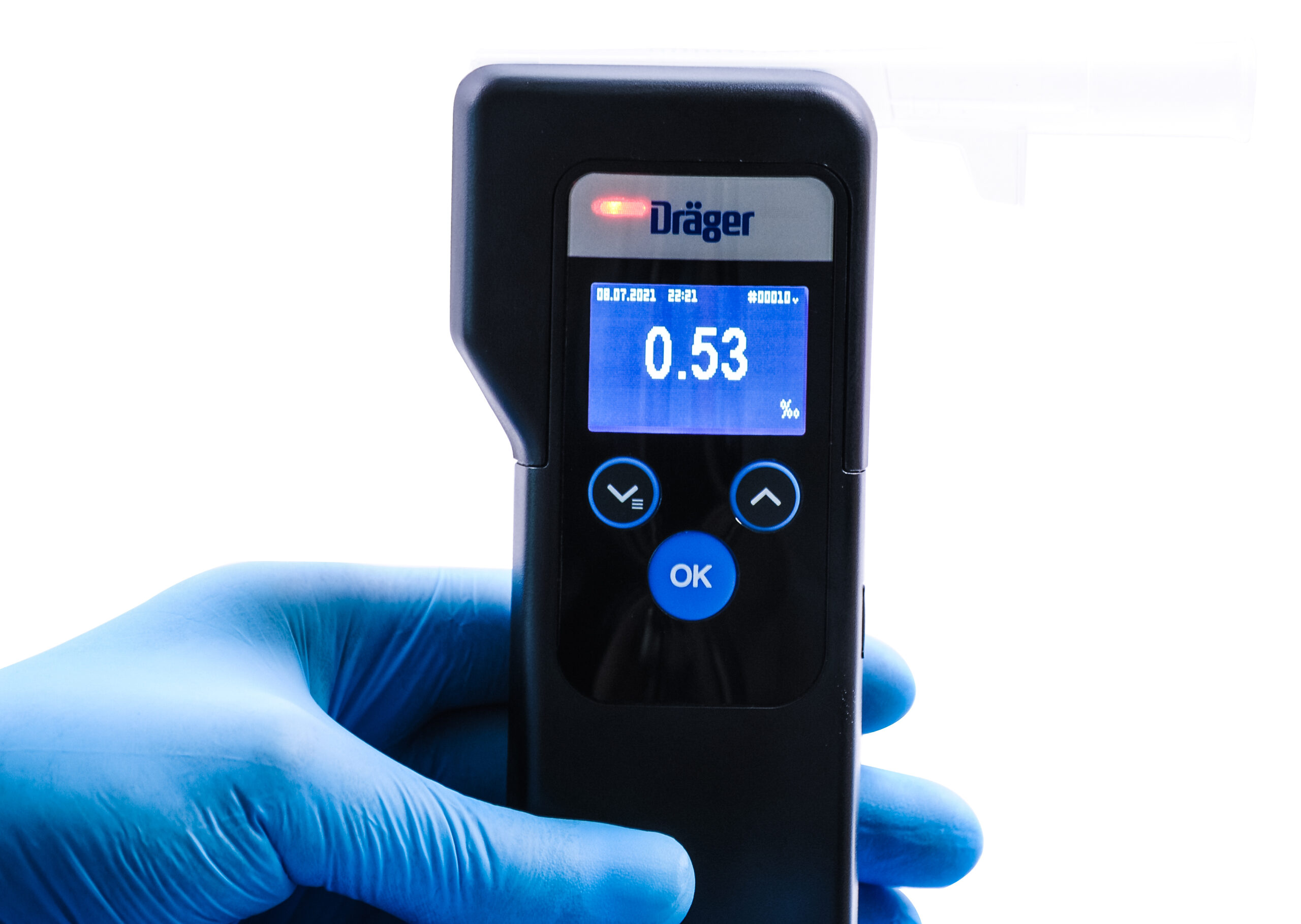 Alkomat marki Dräger Alcotest® 6000 z modułem Bluetooth - obrazek 6