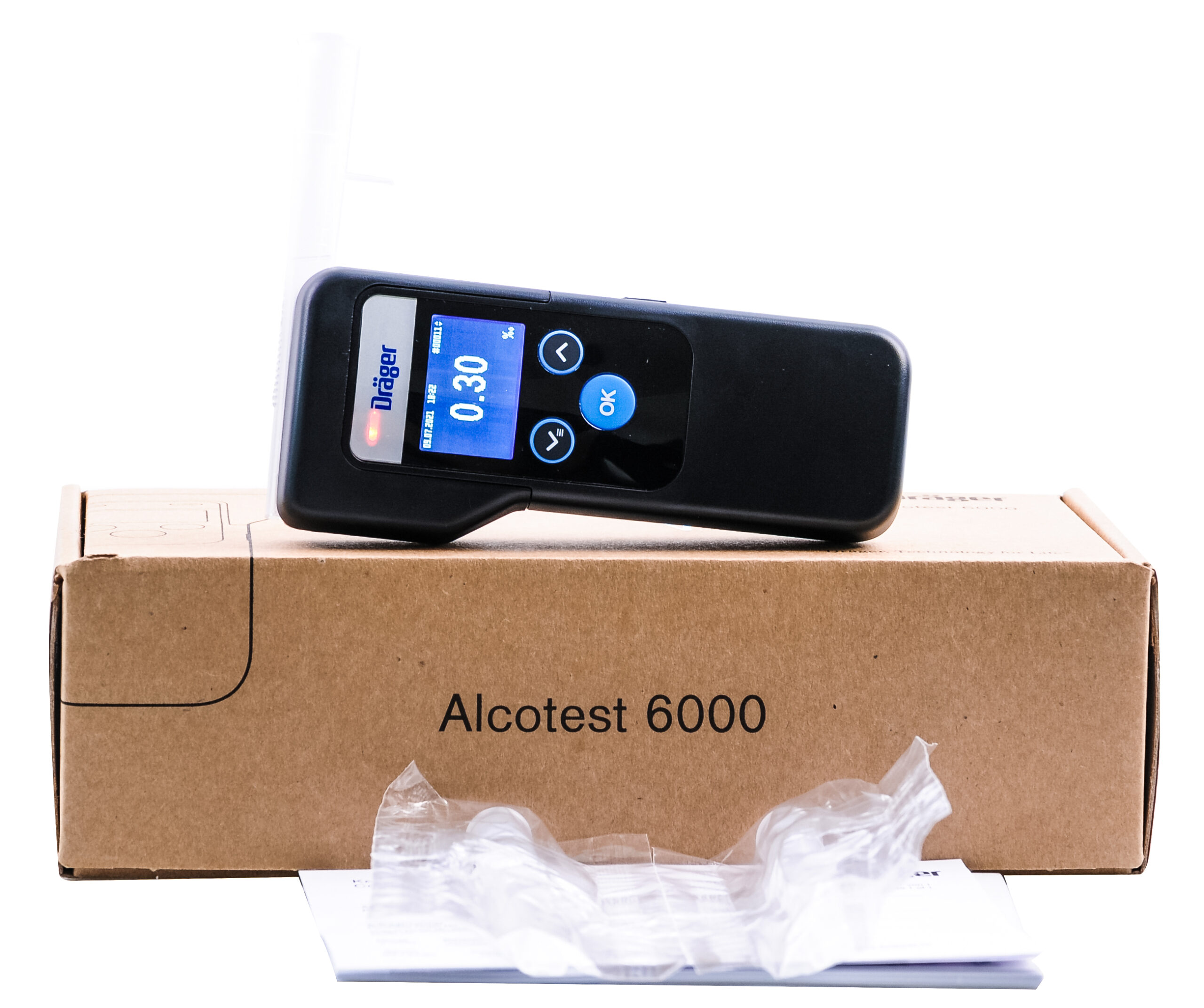 Alkomat marki Dräger Alcotest® 6000 z modułem Bluetooth - obrazek 12
