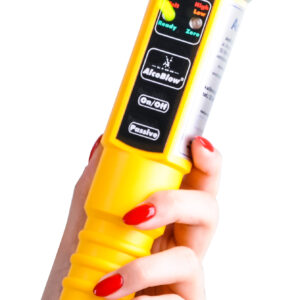 Alkomat FITalco AlcoBlow ® z pokrowcem oraz silikonową osłoną