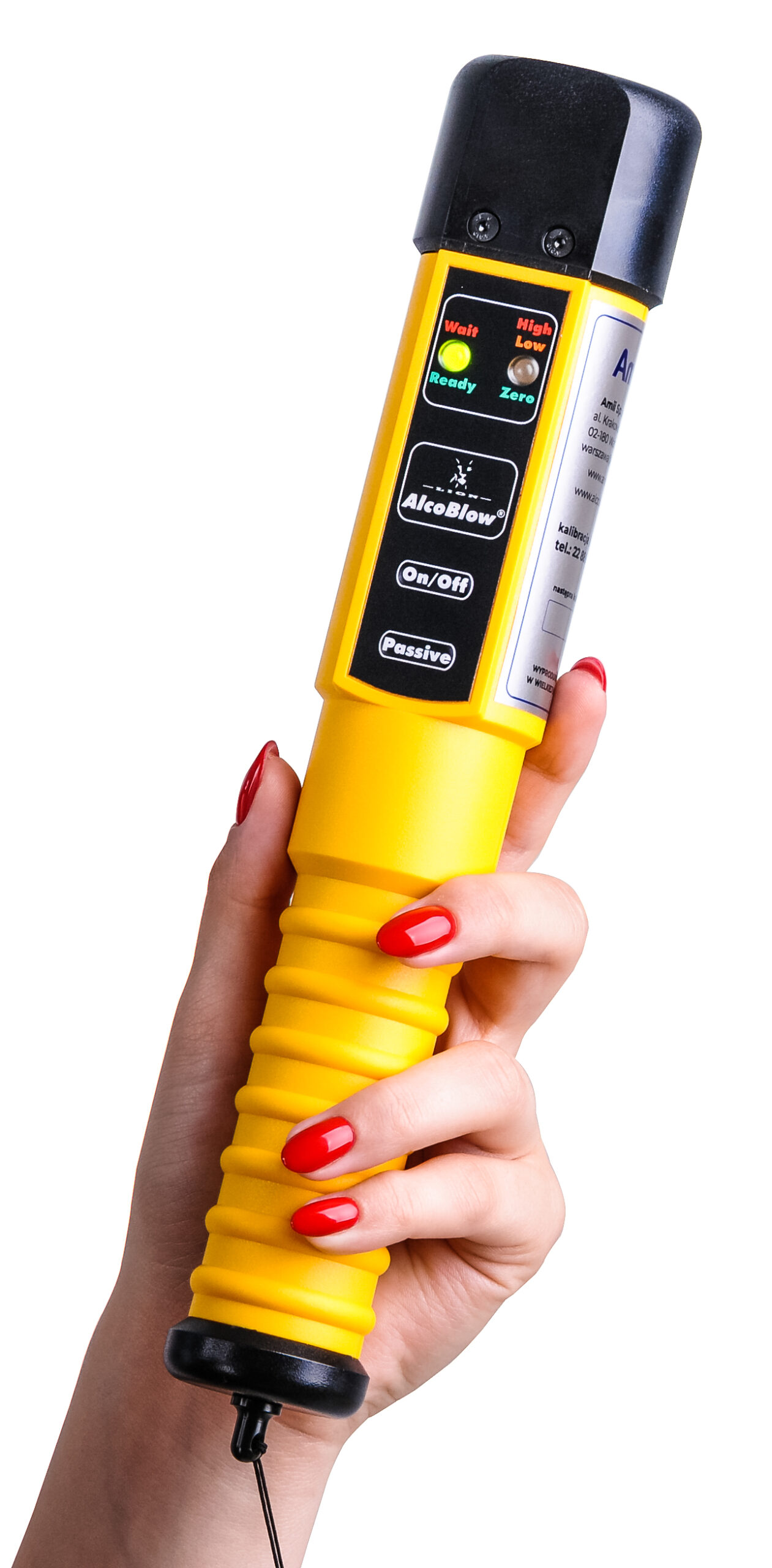 Alkomat bezustnikowy FITalco AlcoBlow ® z pokrowcem - obrazek 5