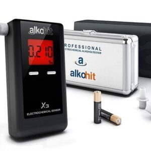 Alkomat osobisty Alkohit X3 + walizeczka aluminiowa